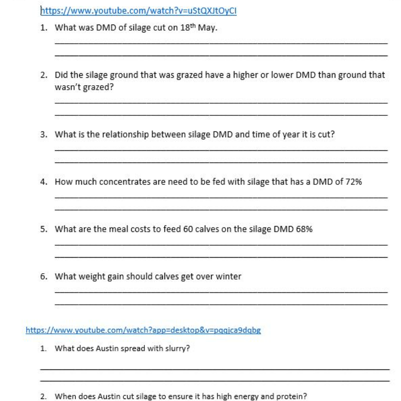 Silage Video Q+A