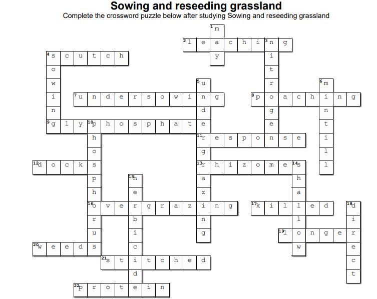 reseed crossword