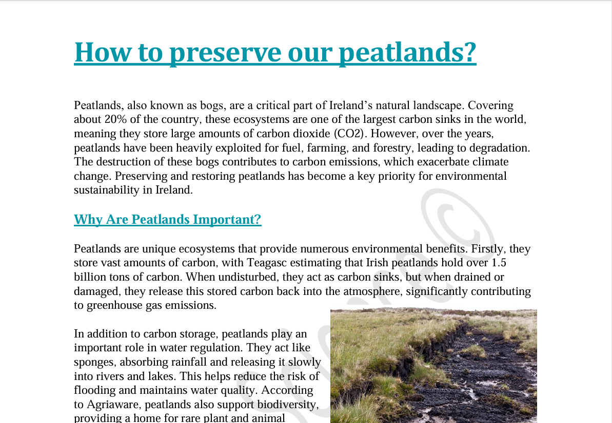 peat